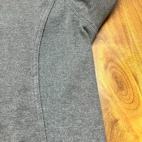 The Normal Brand Womens 1/4 Zip Dark Gray Pullover Sweatshirt Size S GOLF - Picture 14 of 14